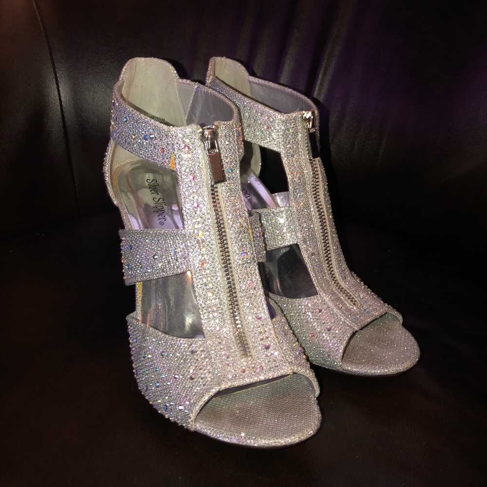 Bedazzled shoes
